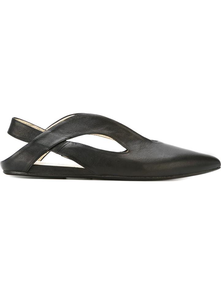 Marsèll Cut-out Ballerinas