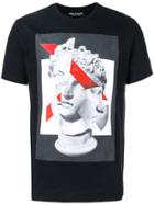Neil Barrett Michelangelo David Print T-shirt - Black