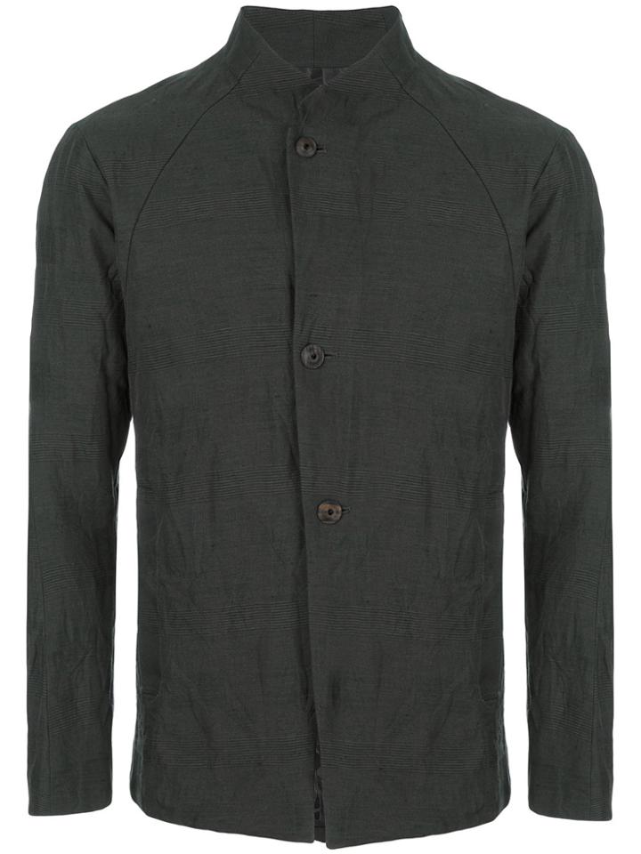 Devoa Check Jacket - Grey