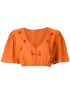 Clube Bossa Runa Cropped Top - Orange