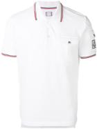 Moncler Gamme Bleu - Contrast Piping Polo Shirt - Men - Cotton - Xl, White, Cotton