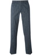 Dondup Scotty Trousers, Men's, Size: 50, Blue, Cotton/linen/flax