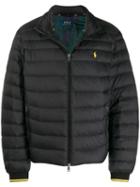 Polo Ralph Lauren Embroidered Logo Padded Jacket - Black