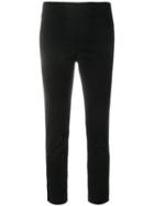Hache Cropped Skinny Trousers - Black