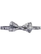 Etro Floral Bow-tie - Grey