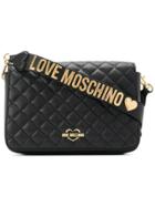 Love Moschino Quilted Shoulder Bag - Black