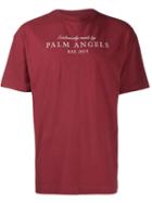 Palm Angels Palm Angels Pmaa001f194130192447 Bordeaux Ecru - Red