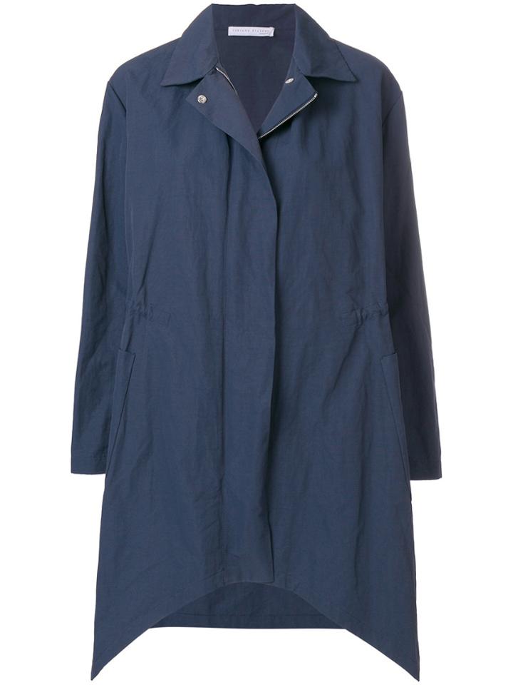 Fabiana Filippi Loose Fit Shirt Coat - Blue