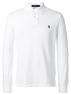 Polo Ralph Lauren Contrast Logo Polo Shirt - White