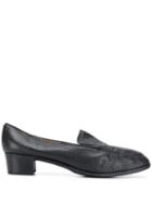 Gucci Pre-owned 1960's Heeled Loafers - Black