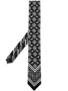 Dolce & Gabbana Majolica And Bird Print Tie