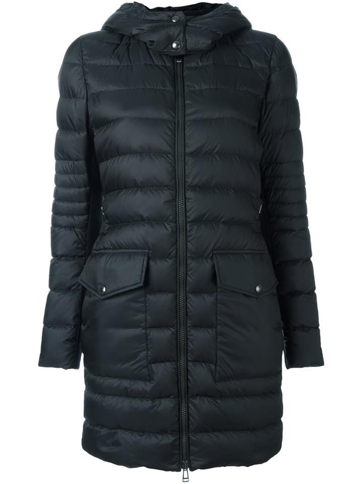 Belstaff Long Puffer Jacket, Women's, Size: 46, Black, Nylon/polyester/feather Down