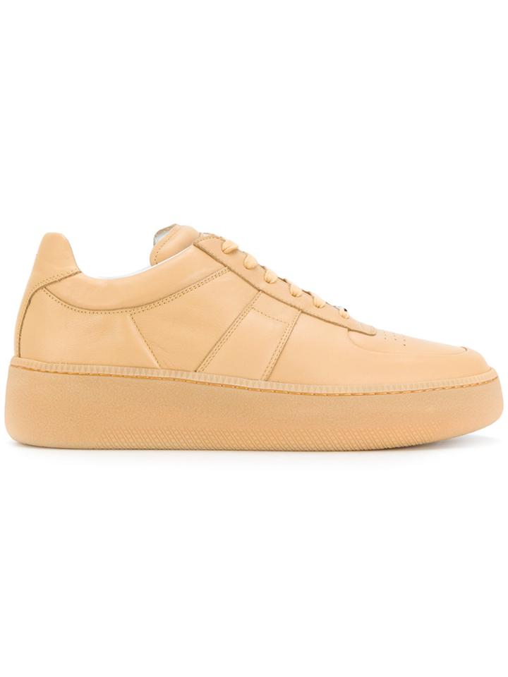 Maison Margiela Lace-up Sneakers - Nude & Neutrals