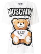 Moschino Teddy Bear Printed T-shirt - White