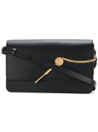 Sophie Hulme Golden Lock Shoulder Bag - Black