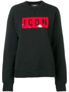 Dsquared2 Icon Patch Sweatshirt - Black