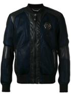 Philipp Plein - My Way Bomber Jacket - Men - Nylon/polyamide/polyurethane - L, Black, Nylon/polyamide/polyurethane