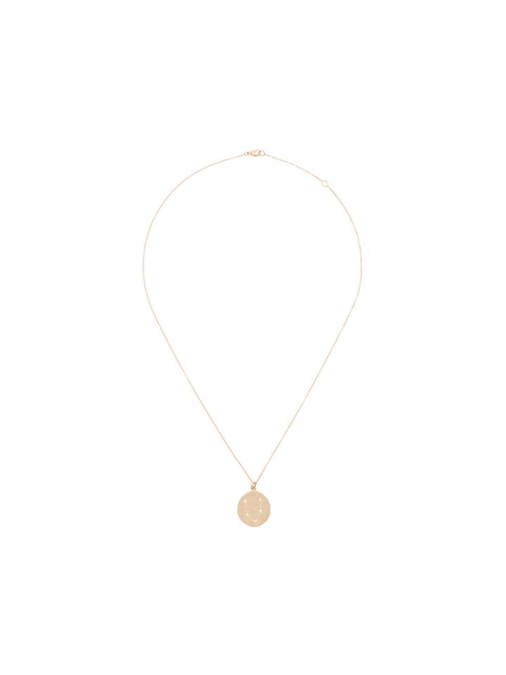 Brooke Gregson Diamond Pisces Constellation Necklace - Metallic