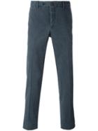 Pt01 Classic Chino Trousers, Men's, Size: 46, Blue, Cotton/spandex/elastane