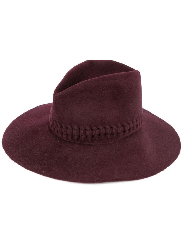 Lola Hats Fretwork Hat - Red