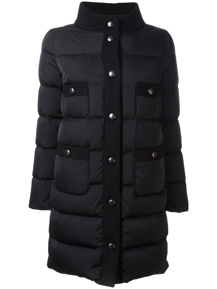 Moncler Padded Multi Pocket Coat, Women's, Size: 3, Black, Polyamide/virgin Wool/cashmere/feather Down