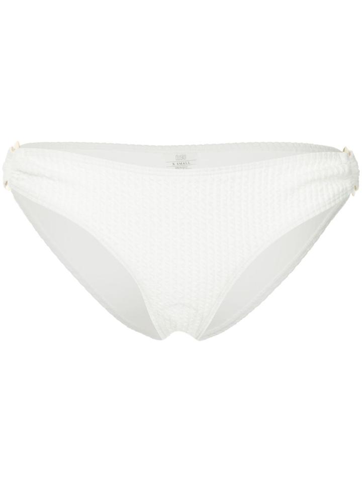 Duskii Cyprus Bikini Bottoms - White