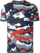 Moncler Gamme Bleu Camouflage Print T-shirt