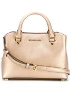 Michael Michael Kors Small 'savannah' Tote, Women's, Grey, Calf Leather