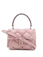 Valentino Studded Shoulder Bag - Pink