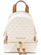 Michael Michael Kors Mini Zip Backpack - Nude & Neutrals