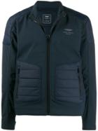 Hackett Aston Martin Racing Print Padded Jacket - Blue