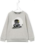 Karl Lagerfeld Kids Printed Front Sweatshirt, Boy's, Size: 12 Yrs, Grey