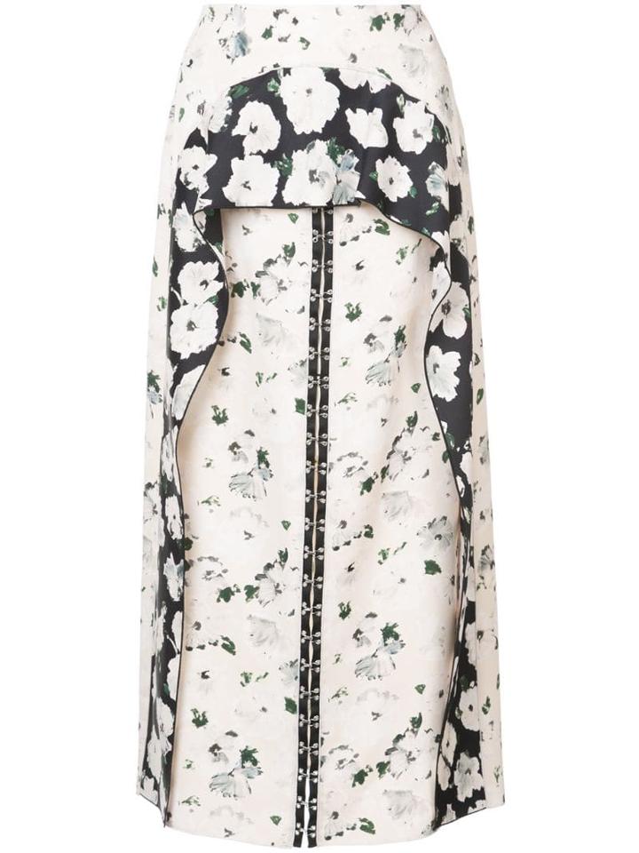 Proenza Schouler Long Peplum Skirt - Neutrals