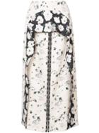 Proenza Schouler Long Peplum Skirt - Neutrals