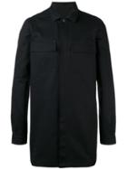 Rick Owens Drkshdw - Cargo Pocket Shirt - Men - Cotton - M, Black, Cotton