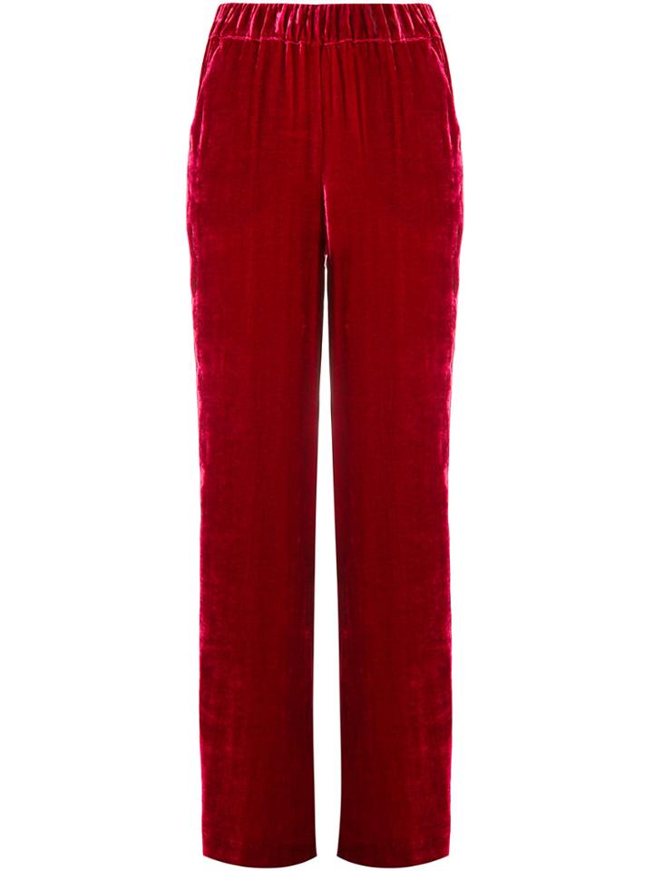 P.a.r.o.s.h. Elasticated Waist Trousers - Red