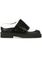 Marni Contrast Loafers - Black