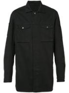 11 By Boris Bidjan Saberi - Rear Logo Shirt - Men - Cotton/spandex/elastane - M, Black, Cotton/spandex/elastane
