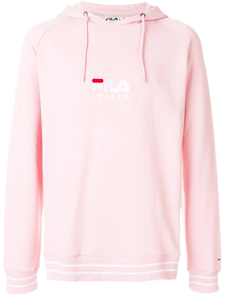 Fila Scott Logo Hoody - Pink & Purple