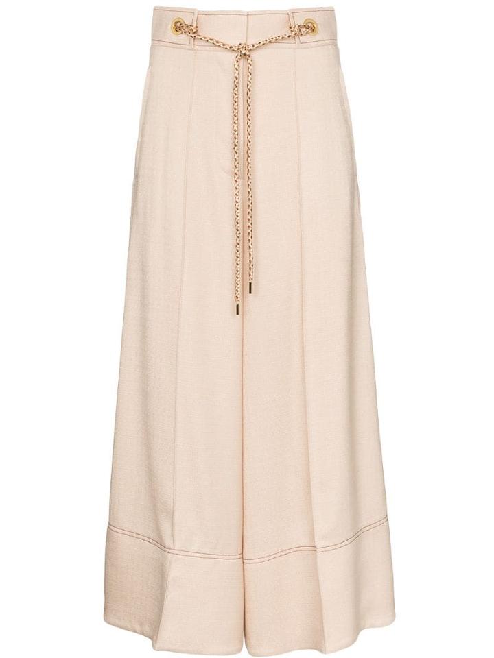 Peter Pilotto Stretch Tailored Culottes - Neutrals