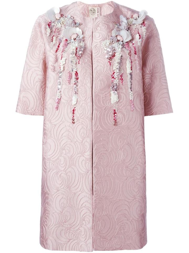 Antonio Marras Shortsleeved Embellished Coat