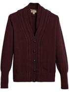 Burberry Knitted Cardigan - Red