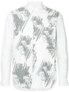 Comme Des Garçons Pre-owned Rolling Stones Print Shirt - White