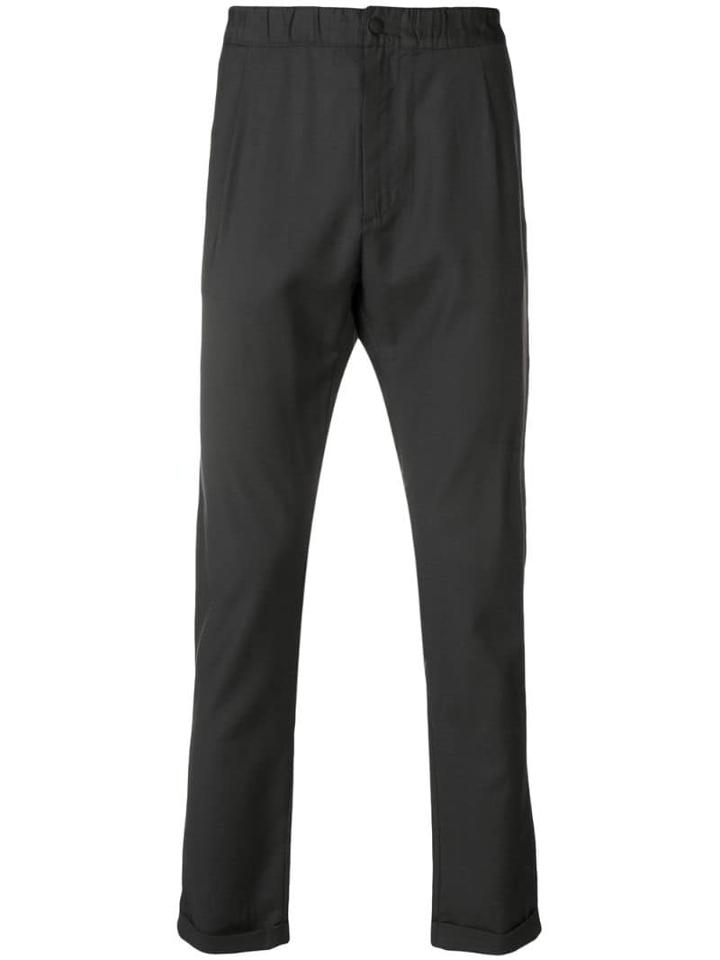 Ps Paul Smith Elasticated Waist Trousers - Grey