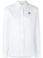 Christopher Kane - K Detail Shirt - Women - Cotton - 38, White, Cotton