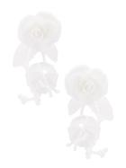 Olgafacesrok 'winter Garden' Rose Lantern Earrings