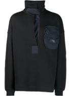 Damir Doma Patch Pocket Sweater - Black
