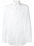 Xacus Classic Button-up Shirt, Men's, Size: 42, White, Cotton