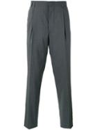Prada Tailored Trousers, Men's, Size: 44, Grey, Silk/viscose/wool
