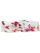 Emanuel Ungaro Floral Print Hair Band - Nude & Neutrals